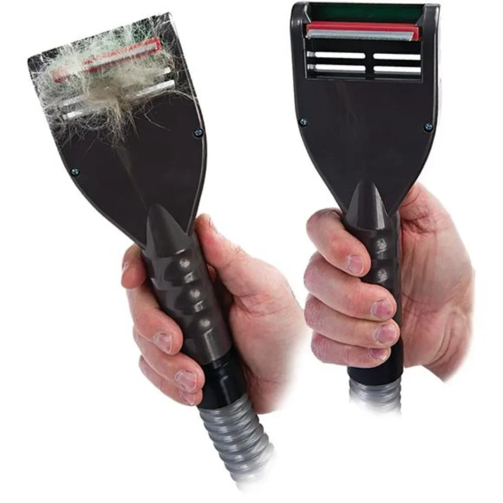 Pet Grooming and Shedding Vacuum Attachment Kit – Great for Dogs, Cats